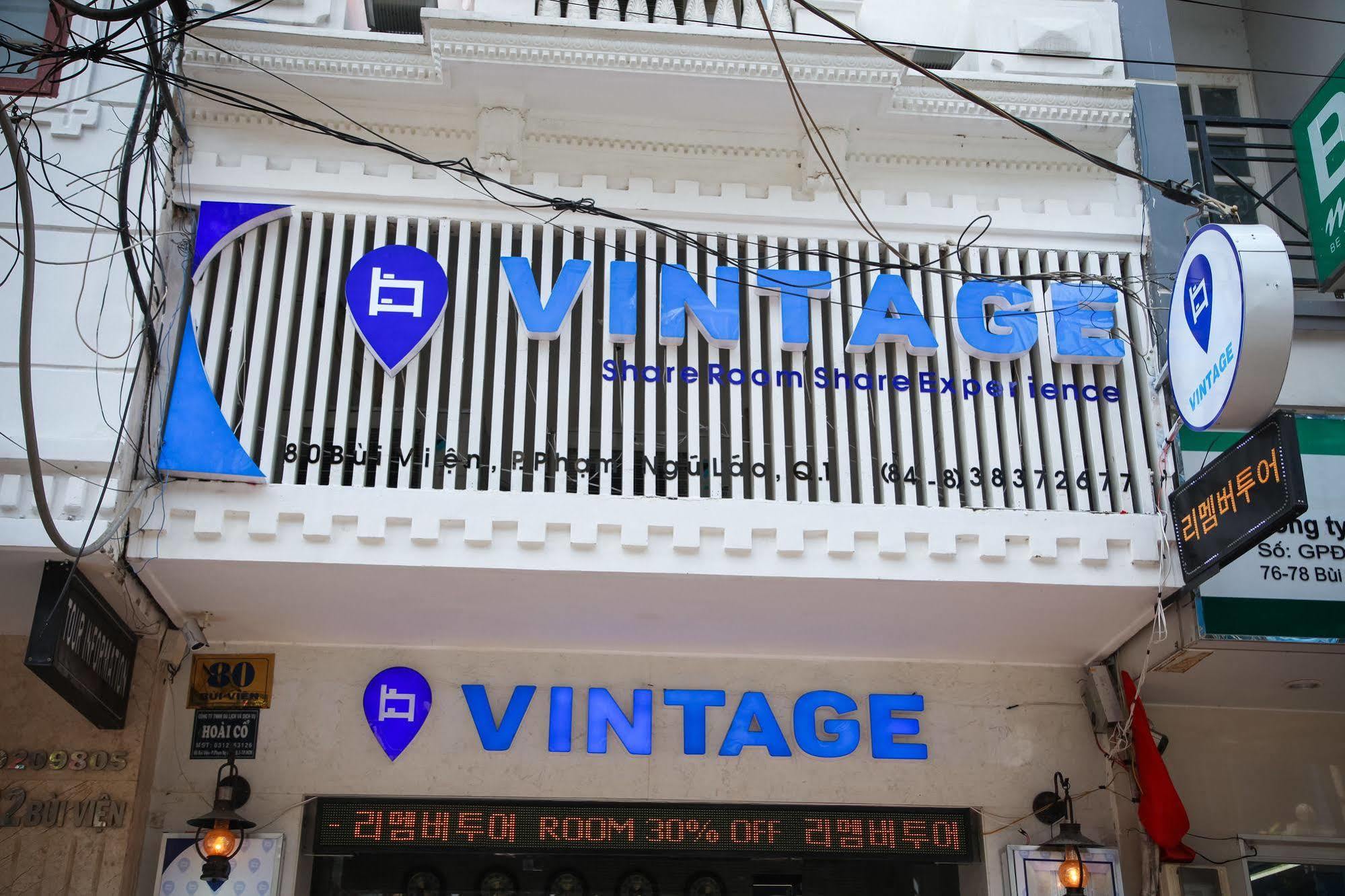 Vintage Hostel Saigon Хошимин Экстерьер фото